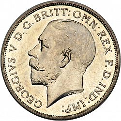 Large Obverse for Florin 1911 coin