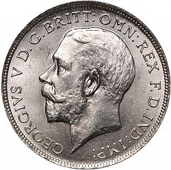 Large Obverse for Florin 1919 coin