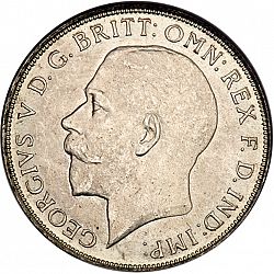 Large Obverse for Florin 1925 coin