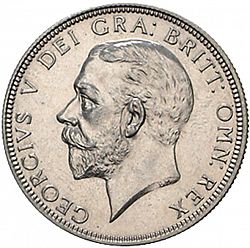 Large Obverse for Florin 1927 coin