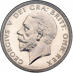 Large Obverse for Florin 1935 coin