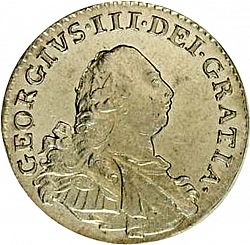 Large Obverse for Fourpence 1800 coin