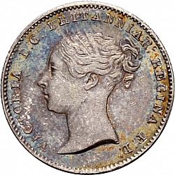 Large Obverse for Groat 1842 coin