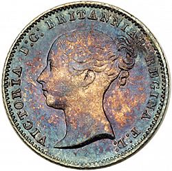 Large Obverse for Groat 1848 coin