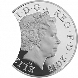Large Obverse for 5p 2015 coin