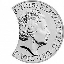 Large Obverse for 5p 2015 coin
