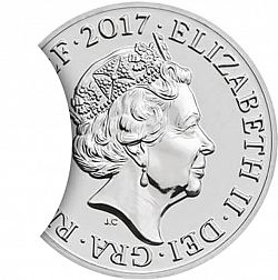 Large Obverse for 5p 2017 coin