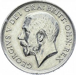 Large Obverse for Sixpence 1916 coin