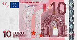 10 Euro 2002 Large Obverse coin