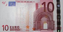 10 Euro 2002 Large Obverse coin