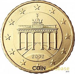 10 cent 2002 Large Obverse coin