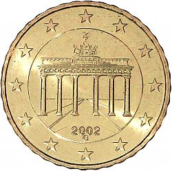 10 cent 2002 Large Obverse coin