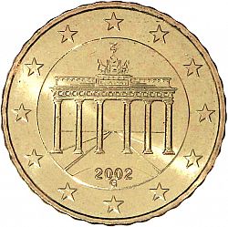 10 cent 2002 Large Obverse coin