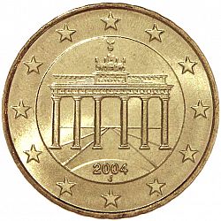 10 cent 2004 Large Obverse coin