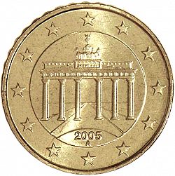 10 cent 2005 Large Obverse coin