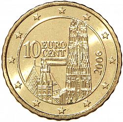 10 cent 2006 Large Obverse coin