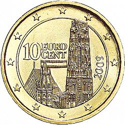 10 cent 2009 Large Obverse coin