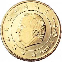 10 cent 1999 Large Obverse coin