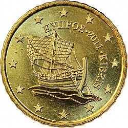 10 cent 2011 Large Obverse coin