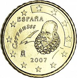 10 cent 2007 Large Obverse coin