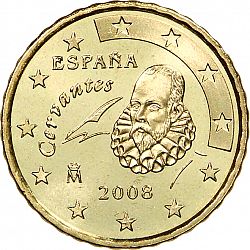 10 cent 2008 Large Obverse coin