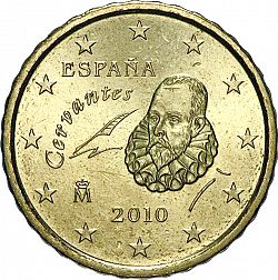 10 cent 2010 Large Obverse coin