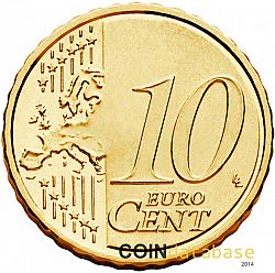 10 cent 2007 Large Reverse coin