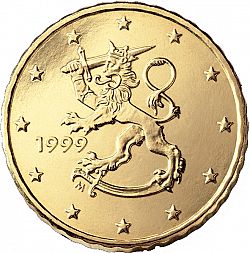 10 cent 1999 Large Obverse coin