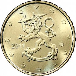 10 cent 2011 Large Obverse coin