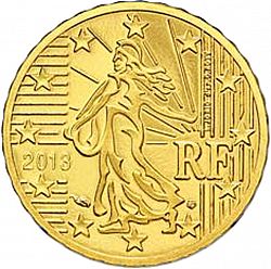 10 cent 2013 Large Obverse coin