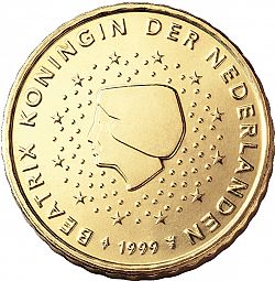 10 cent 1999 Large Obverse coin