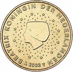 10 cent 2003 Large Obverse coin