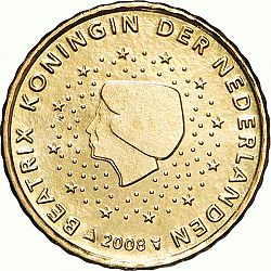 10 cent 2008 Large Obverse coin