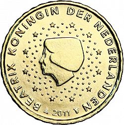 10 cent 2011 Large Obverse coin