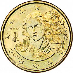 10 cent 2007 Large Obverse coin