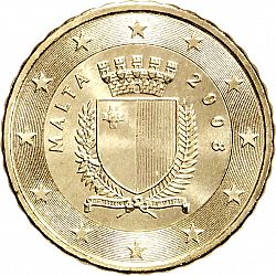 10 cent 2008 Large Obverse coin