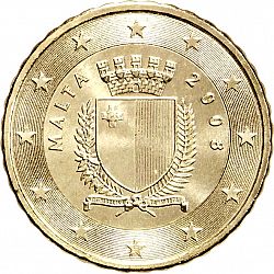 10 cent 2008 Large Obverse coin