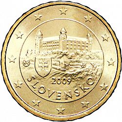 10 cent 2009 Large Obverse coin