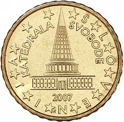 10 cent 2007 Large Obverse coin