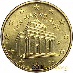 10 cent 2007 Large Obverse coin