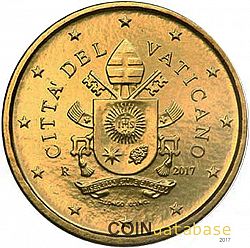 10 cent 2017 Large Obverse coin