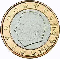 1 Euro 2004 Large Obverse coin