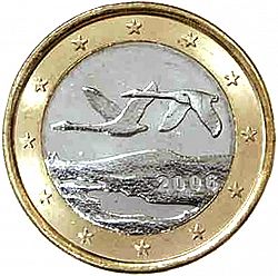 1 Euro 2006 Large Obverse coin