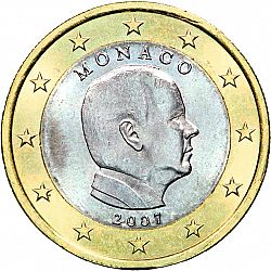 1 Euro 2007 Large Obverse coin