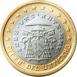 1 Euro 2005 Large Obverse coin