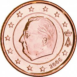 1 cent 2006 Large Obverse coin