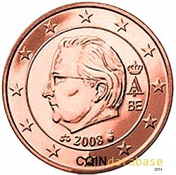 1 cent 2008 Large Obverse coin