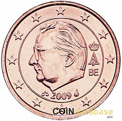 1 cent 2009 Large Obverse coin