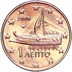 1 cent 2008 Large Obverse coin