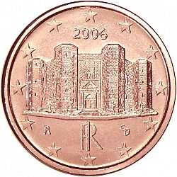 1 cent 2006 Large Obverse coin